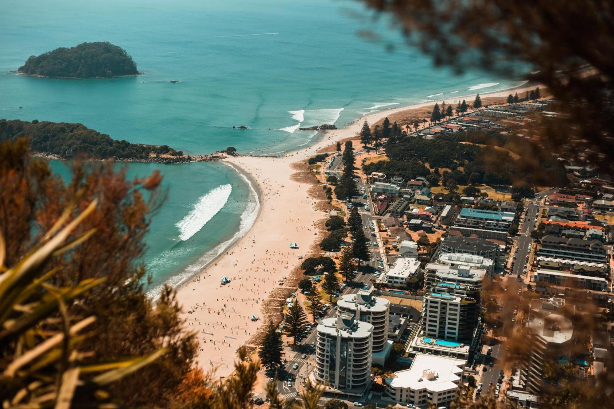 Villa Seaside Escape Mount Maunganui Esterno foto