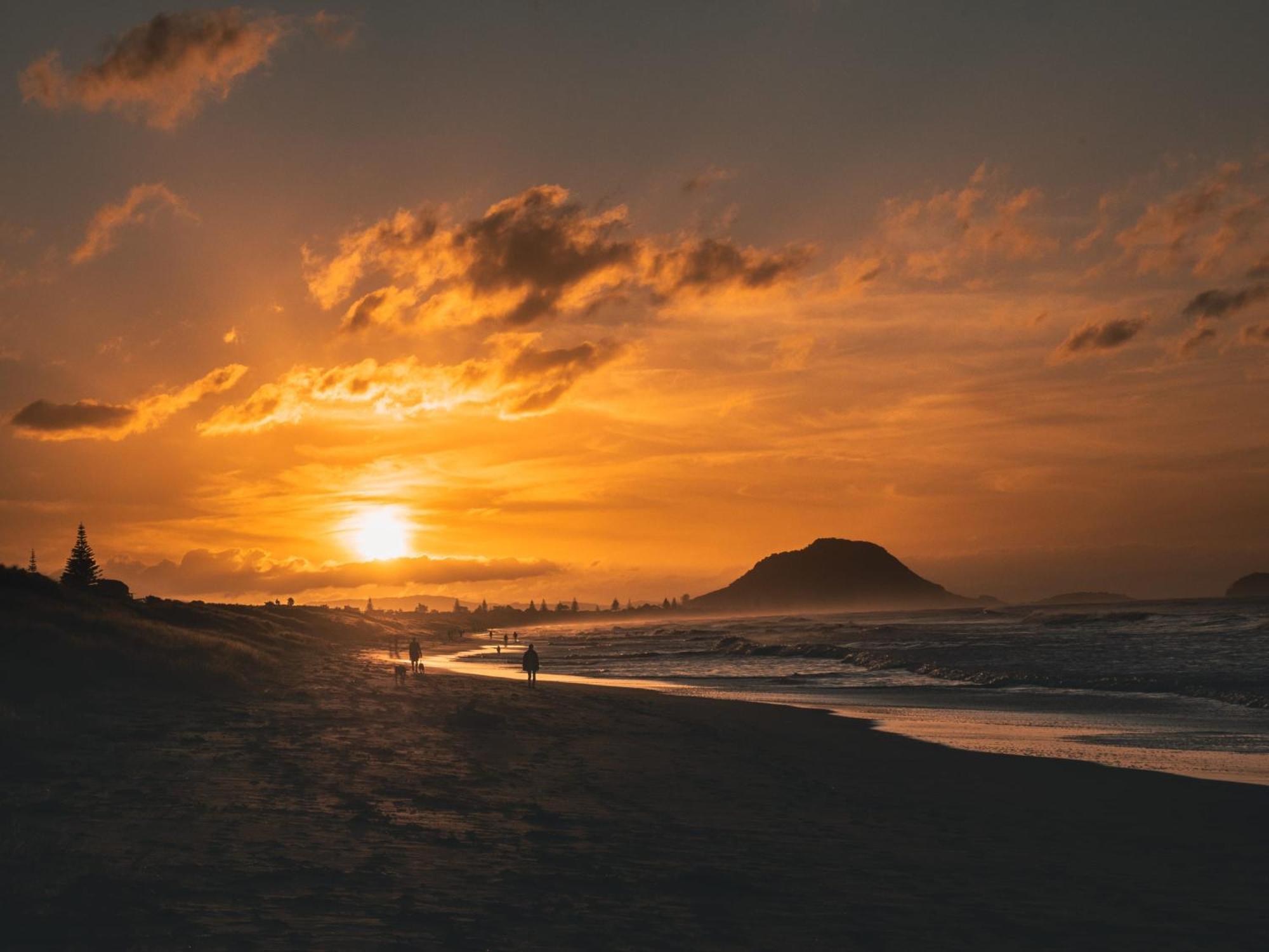 Villa Seaside Escape Mount Maunganui Esterno foto
